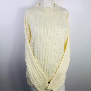 Vintage Colter Bay Cable Knit Sweater